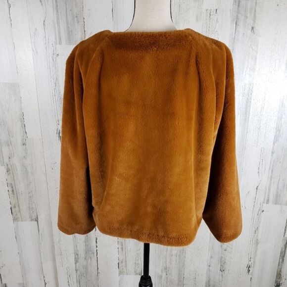 G.I.L.I. Teddy Jacket in Butterscotch Sz Large - Picture 4 of 8